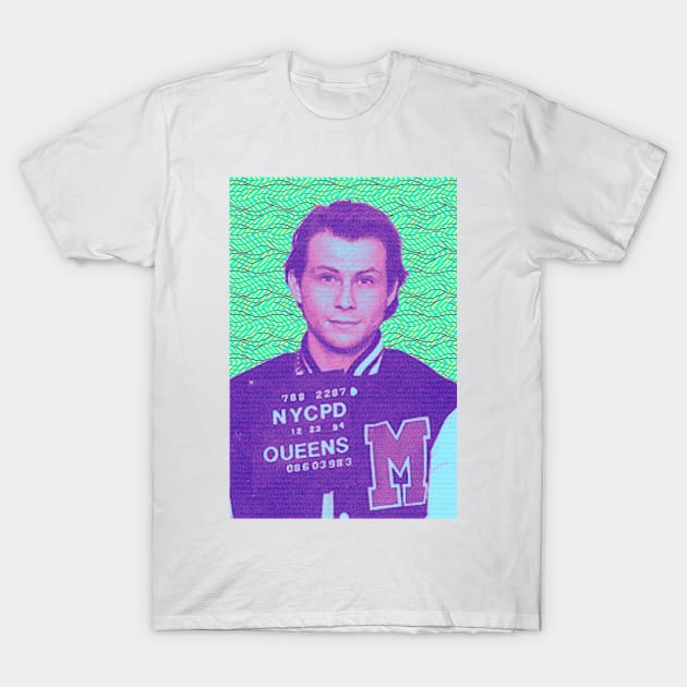 Christian Slater Mugshot T-Shirt by SABREart